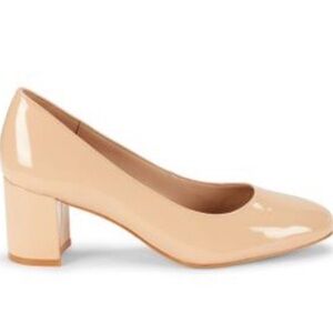 Stuart Weitzman Nude Holly 60 Block Heel Pumps